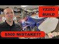 I bought this 500 dirt bike bad idea yz250 build part 1