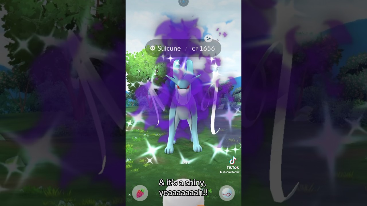 Shadow shiny suicune!!! 