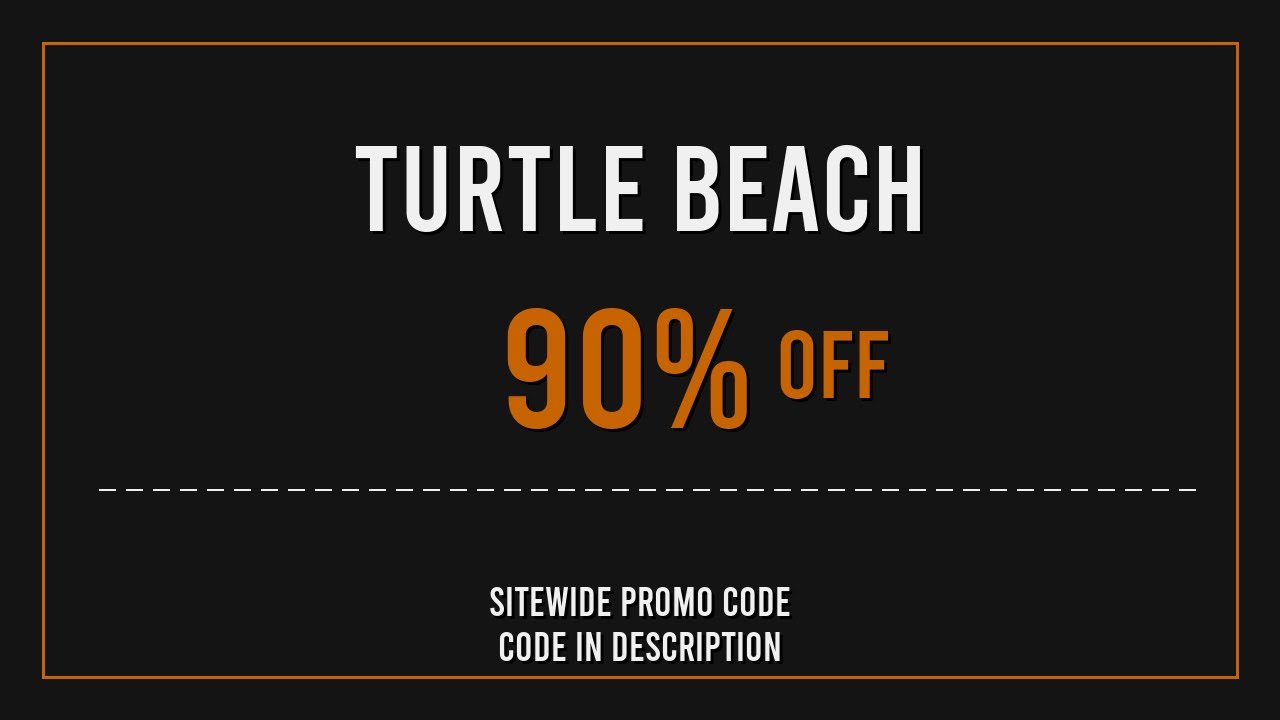 Turtle Beach Discount Code 2025 April