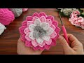 3D⚡💯🌷Wow Amazing💯👌🌷 Very easy crochet rose flower making for beginners🌷🌷🌷