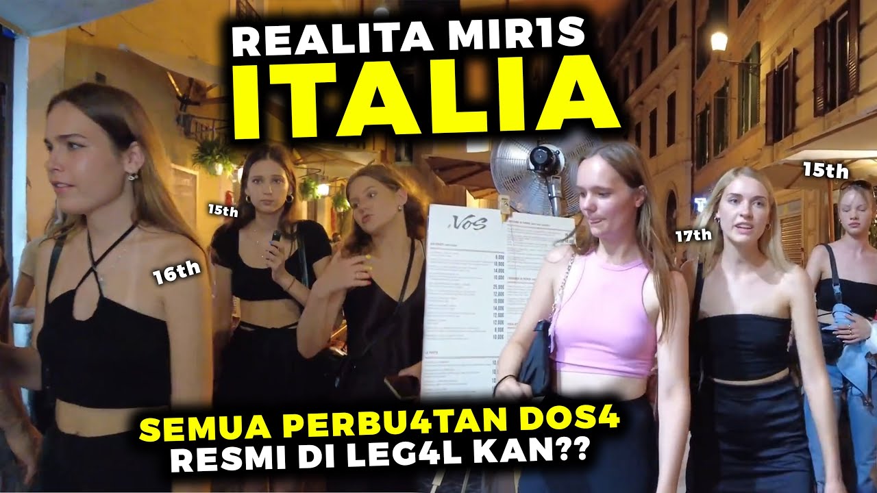 Terungkap REALITA Kehidupan di ITALIA, seperti apa fakta menarik dan unik disana?