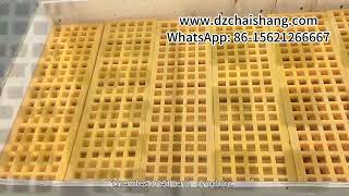 Vibrating screen mesh for efficient quarry and coal screening