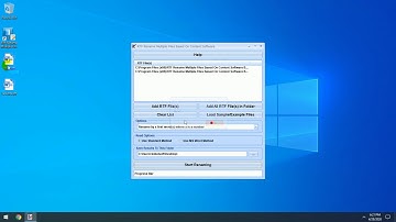 How To Use RTF Rename Multiple Files Based On Content Software