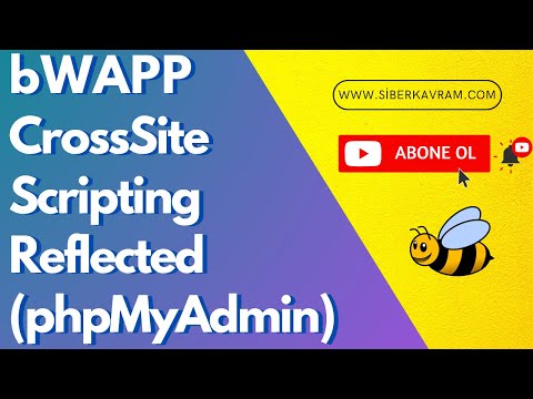 bWAPP Cross Site Scripting Reflected (phpMyAdmin)