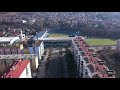 Stadion Grbavica 17.02.2020. Nikad ljepša! Završen krov istoka!