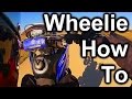 How I Wheelie a Motorcycle - Clutch Ups Wheelies