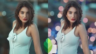 Bokeh effect Snapseed | Create Background Blur With Snapseed |  Adding Bokeh Effects Phone Snapseed screenshot 1