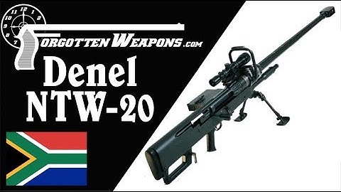 Denel NTW 20: A Multi-Caliber Anti-Materiel Rifle