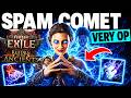 THE HIGHEST DPS MANA LOOP SPAM COMET BUILD! BREAKING META! POE 2 0.5 Build (NEW META)
