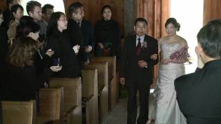 Oakview Terrace Wedding Processional | Bride Walks Down the Aisle