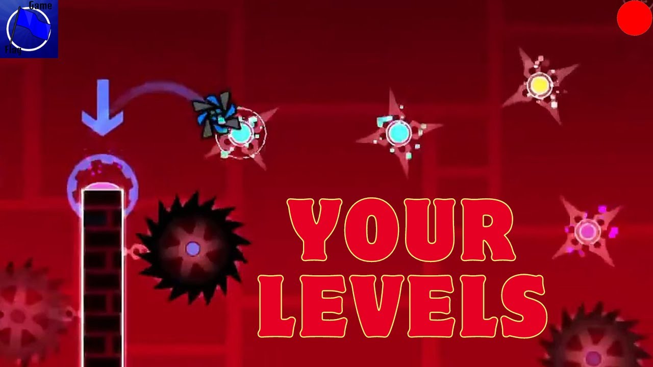 Playing YOUR Geometry Dash Levels - YouTube