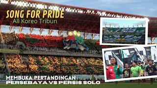 Kompak.!! Kemesraan Para Capo Bonek keliling tribun jelang Persebaya vs Persis solo di Stadion GBT