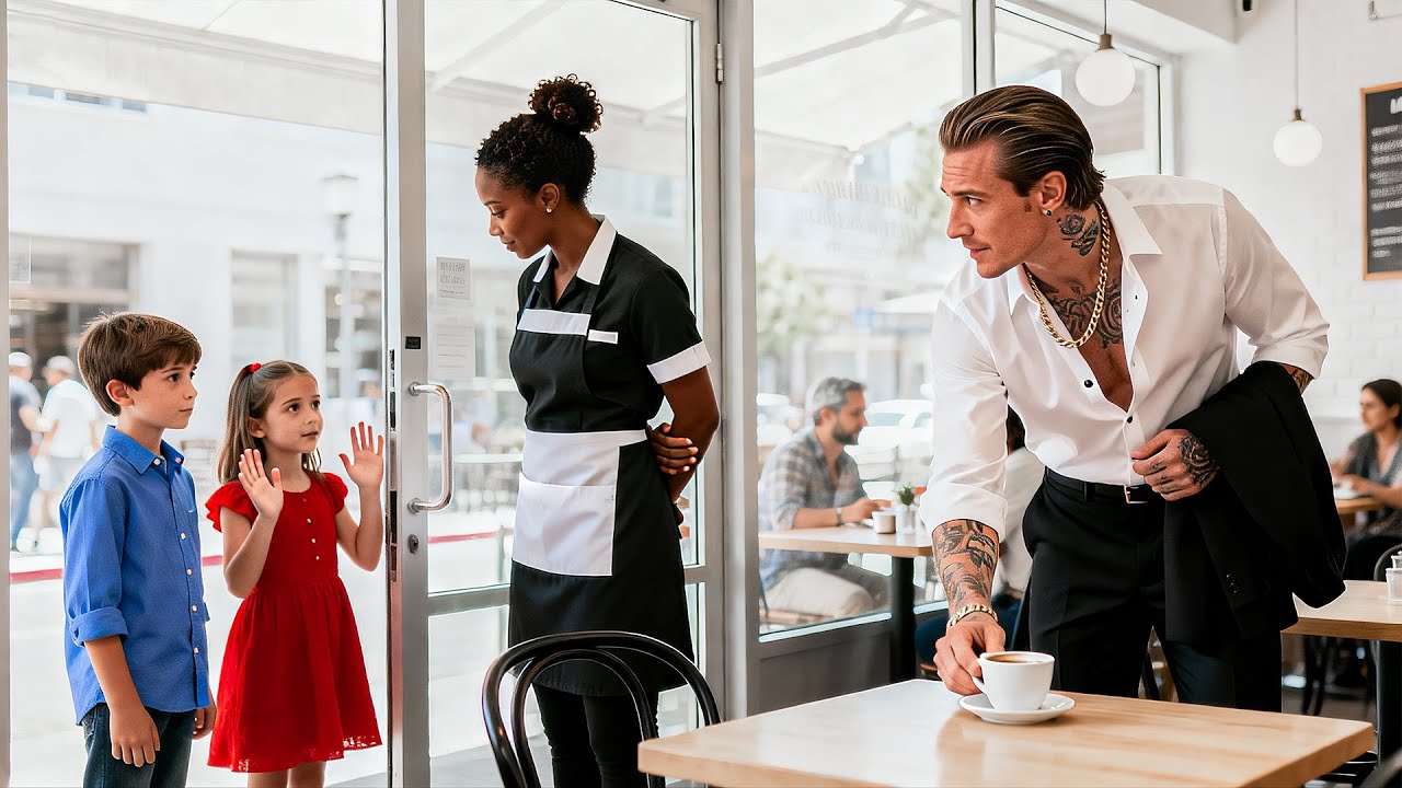 She Kept His Twins a Secret — Until the Mafia Boss Walked into Her Cafe and Recognized Them