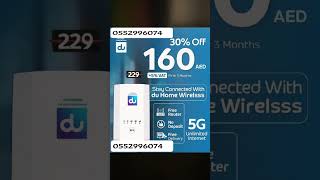 Du WiFi High Speed Wireless Internet for Shops Home and Warehouses in Dubai UAE