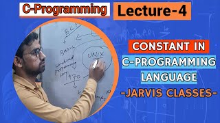 Constants in C | C-Programming Language | Lecture-4 | Jarvis Classes