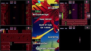 SNES Super Stars 2018 [037] - Super Metroid (Max% GT Code Race)