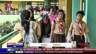 Ikuti UNBK, Sejumlah Murid Bawa Komputer Pribadi