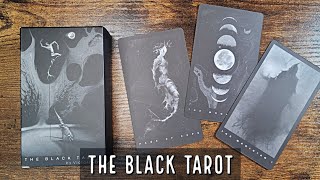 The Black Tarot | Unboxing and Flip Through