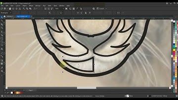 Learn Coreldraw Simple Techniques with Ahsan Sabri - Cheetah Mascot Logo