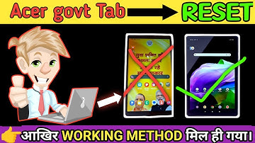 Acer One 8 T4-821L Hard Reset Kaise Kare [PC METHOD] 100% WORKING