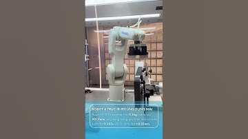 Robot 6 trục R-R11 Inovance ứng dụng mài