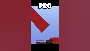 Minecraft NOOB vs PRO vs HACKER: Bedwars Bridging #Minecraft #Shorts