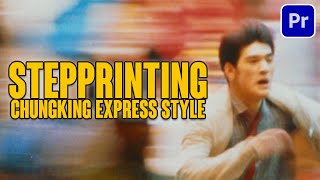 STEPPRINTING (Chungking Express effect) | #shorts