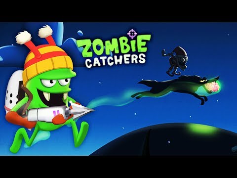 Видео: ЛОВИМ ЗОМБИ на ВОЛКЕ Игровое видео про ОХОТНИКОВ НА ЗОМБИ в игре Zombie Catchers