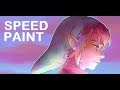 The weight of the sky  speedpaint