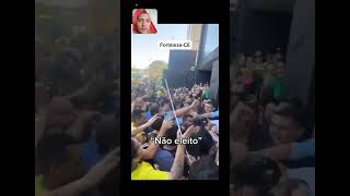 Bolsonaro No Meio Da Rua Em Fortaleza No Ceará