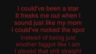 Video thumbnail of "Mindless Self Indulgence - Faggot Lyrics"