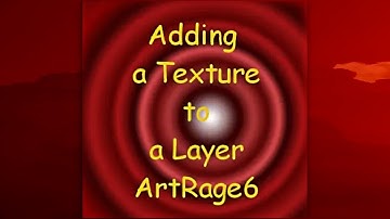 ArtRage - Adding an overlay texture to a layer.
