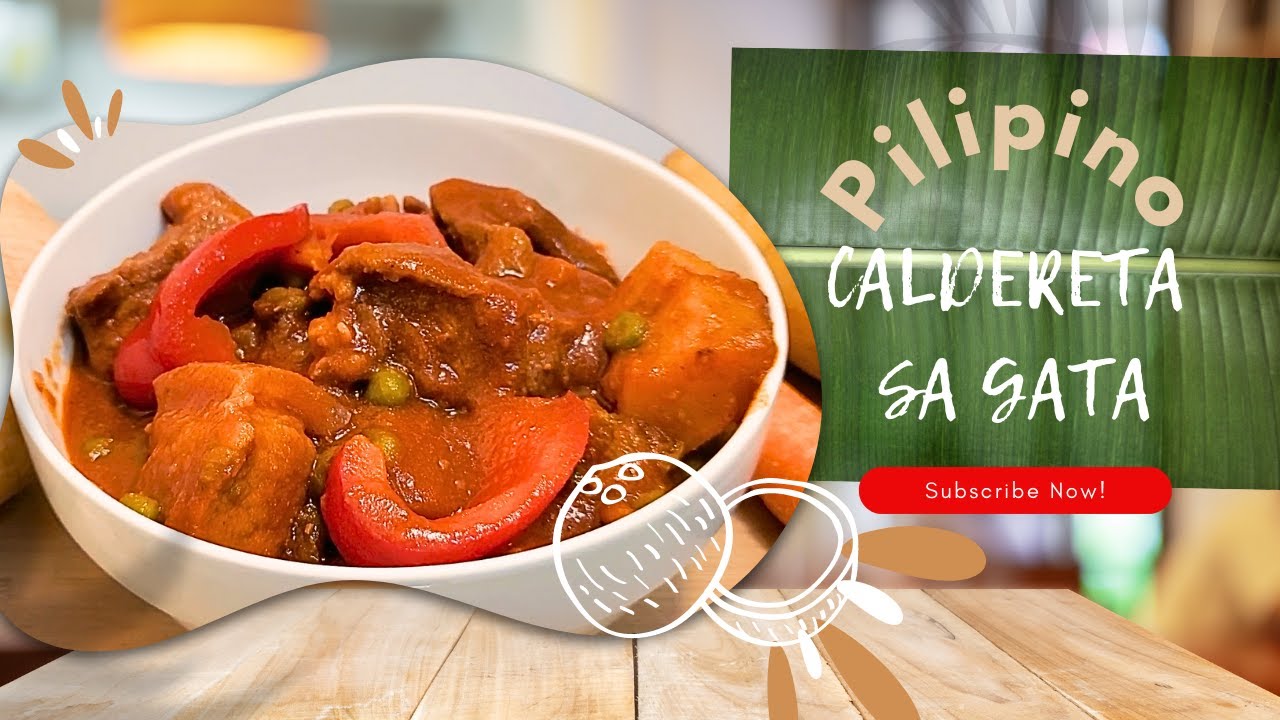 Gata Cooking Caldereta sa Gata | Cooking Vlog | Ulam Ideas | Easy Recipe - YouTube