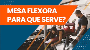 Qual músculo trabalha a mesa flexora?