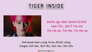 SUPERM - TIGER INSIDE (Super Easy Romanized Lyrics | Indo Sub | MV)