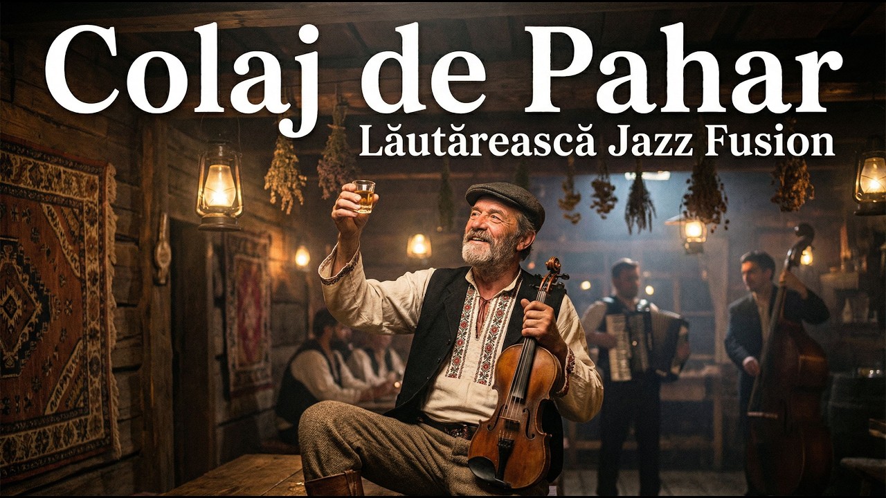 Lăutărească Jazz Fusion – Colaj de Pahar | Voci Masculine