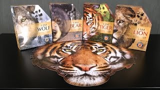 I Am Tiger, Lion, Wolf & Bear Puzzle from Madd Capp Puzzles screenshot 4