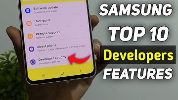 Samsung Galaxy Device Developer Option Hidden Features | Samsung Developer Option