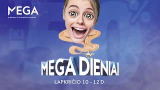 MEGADIENIAI - lapkričio 10 - 12 dienomis!