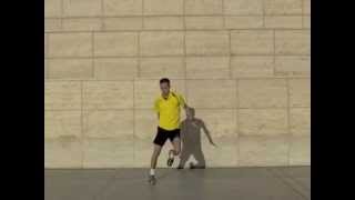 Badminton Koordinationstraining - Bayerntanz (Whole Body Agility - Cross Taps)