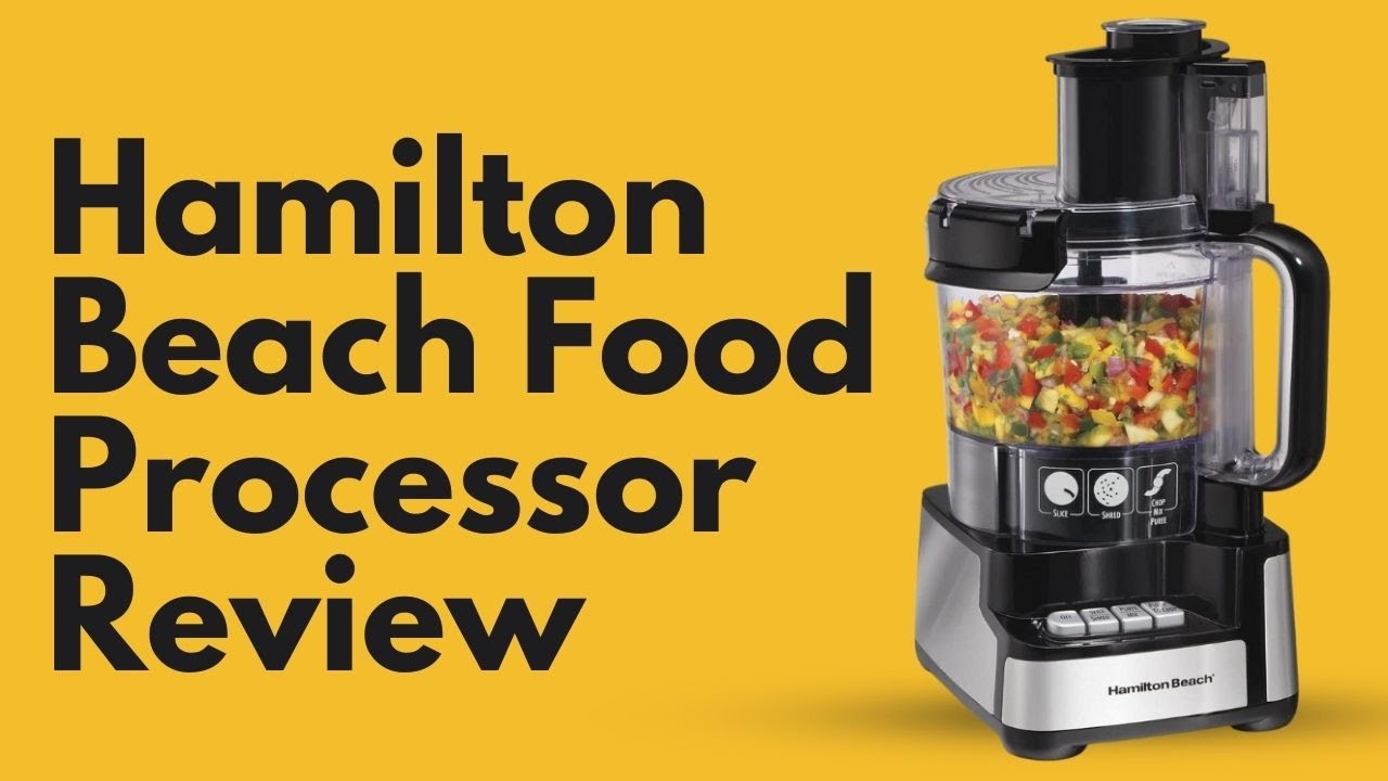 Hamilton Beach 70585 Stack & Snap 14 Cup Duo Food Processor