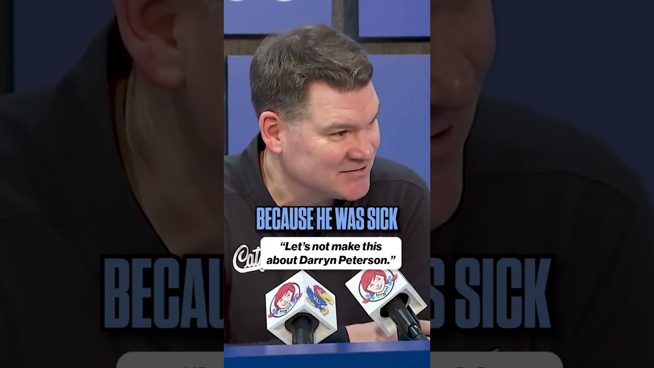 Arizona HC Tommy Lloyd after losing to No. 9 Kansas in Allen Fieldhouse 