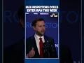 Vance: IAEA Inspectors Could Enter Iran This Week After Late-Night Calls