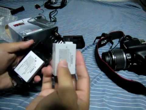 UNBOXING battery grip(bg-e8) and YN460 II flash