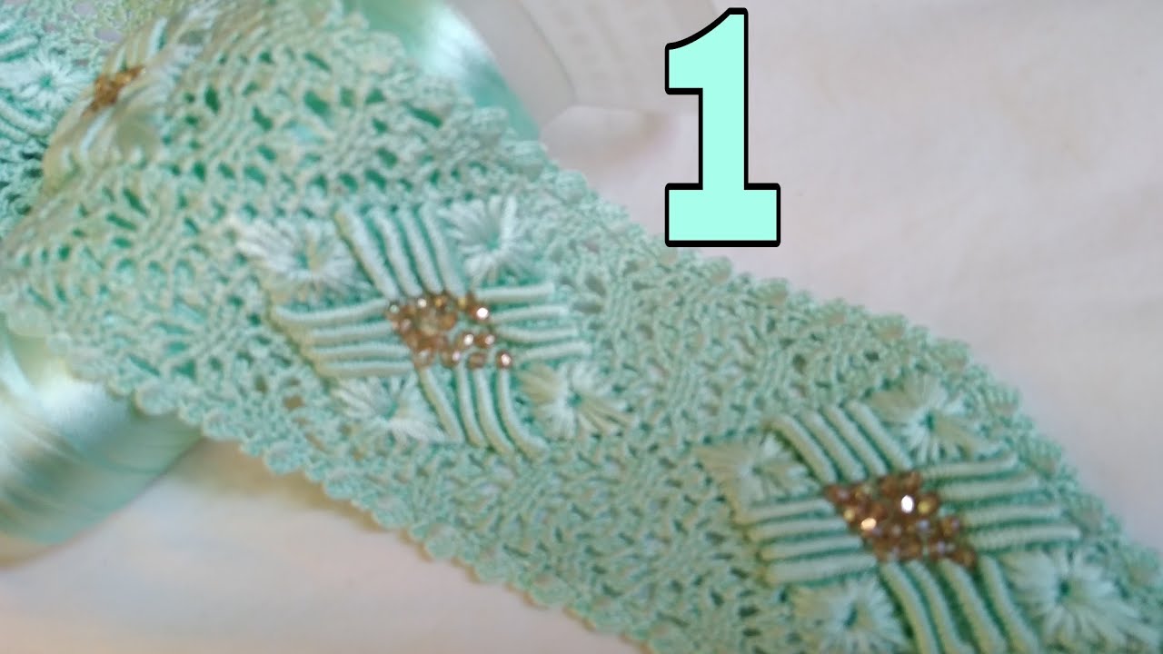 جديد وحصري زواقة العنكبوت بالكروشي  مع الكوزة المطروزة  (الجزء الاول)