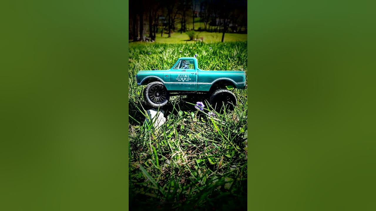 scx24 axial square body Chevy chevy c10 YouTube