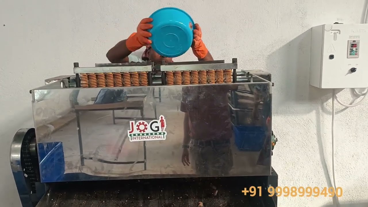 16 Blade cashew cutting machine 