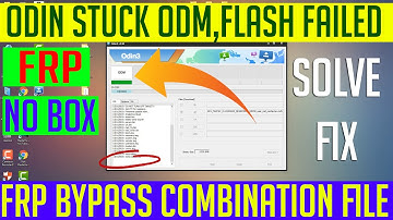 New Method | Odin error complete (write) operation failed Odin flash stuck at ODM Solve