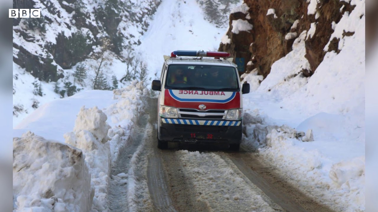 Rescue and relief operations in Pakistani administered Kashmir after heavy snowfall