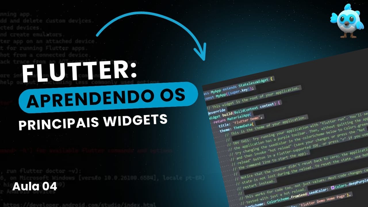 Flutter: Aprendendo os Principais Widgets - Aula 04 - YouTube